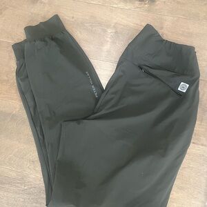 Peter Millar Olive Green Performance Jogger Pants